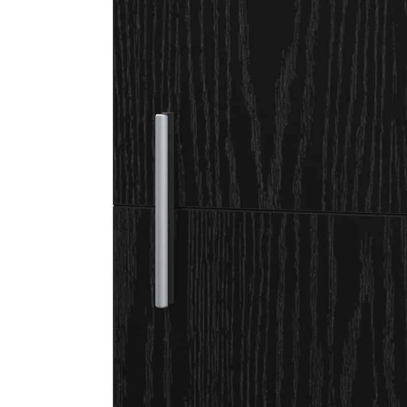 Highboard Czarny Dąb 45 x 42,5 x 185 cm