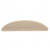 Maty na schody samoprzylepne sizal-look 30 szt. 56x17x3 cm