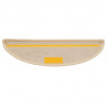 Maty na schody samoprzylepne sizal-look 30 szt. 56x17x3 cm