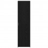 Highboard 2 pcs Czarny Dąb 50 x 42,5 x 185 cm