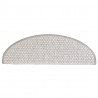 Maty na schody samoprzylepne Sisal-Look 30 szt. 65x21x4 cm