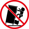 Highboard 2 pcs Czarny Dąb 50 x 42,5 x 185 cm