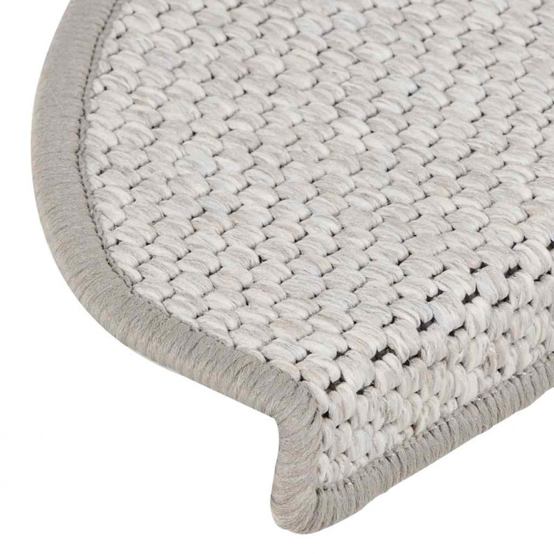 Maty na schody samoprzylepne Sisal-Look 30 szt. 65x21x4 cm