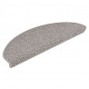 Maty na schody samoprzylepne sizal-look 30 szt. 65x21x4 cm
