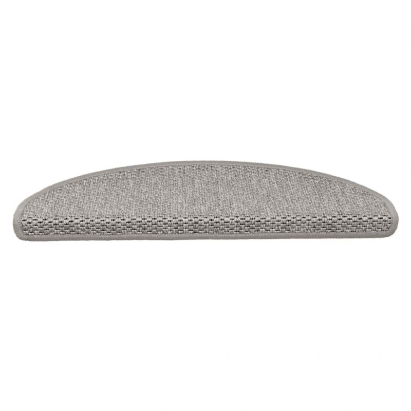 Maty na schody samoprzylepne sizal-look 30 szt. 65x21x4 cm