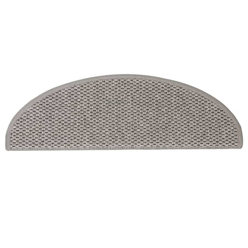 Maty na schody samoprzylepne sizal-look 30 szt. 65x21x4 cm