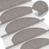 Maty na schody samoprzylepne sizal-look 30 szt. 65x21x4 cm