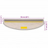 Maty na schody samoprzylepne sizal-look 30 szt. 65x21x4 cm