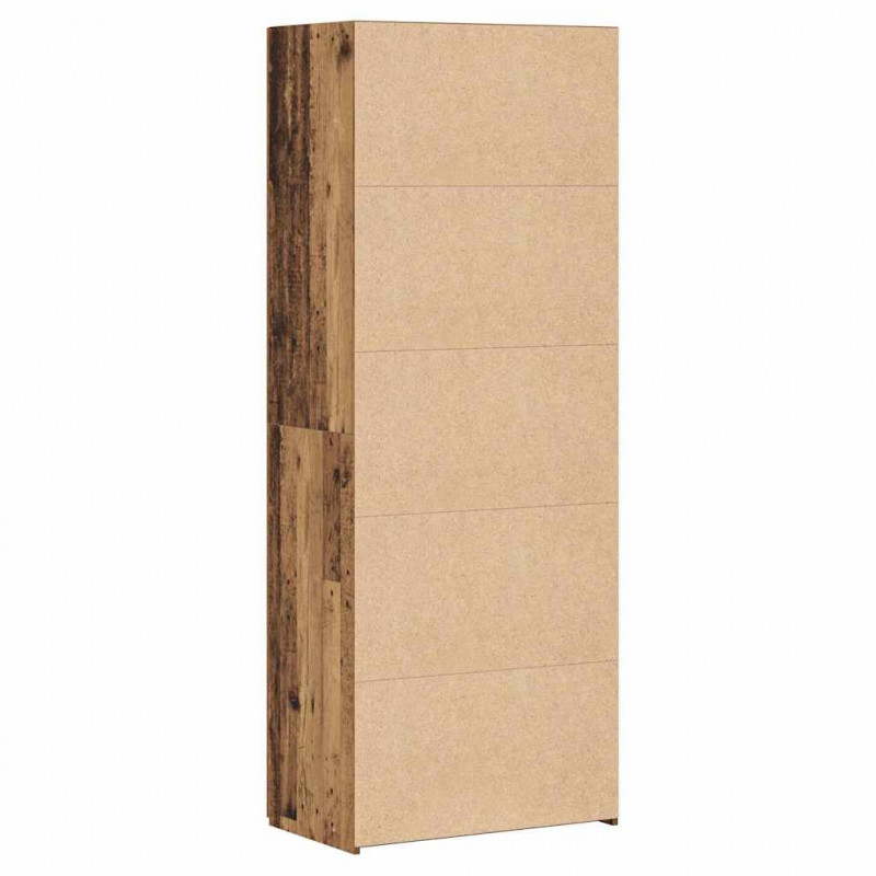 Highboard 2 pcs Stare drewno 70 x 42,5 x 185 cm