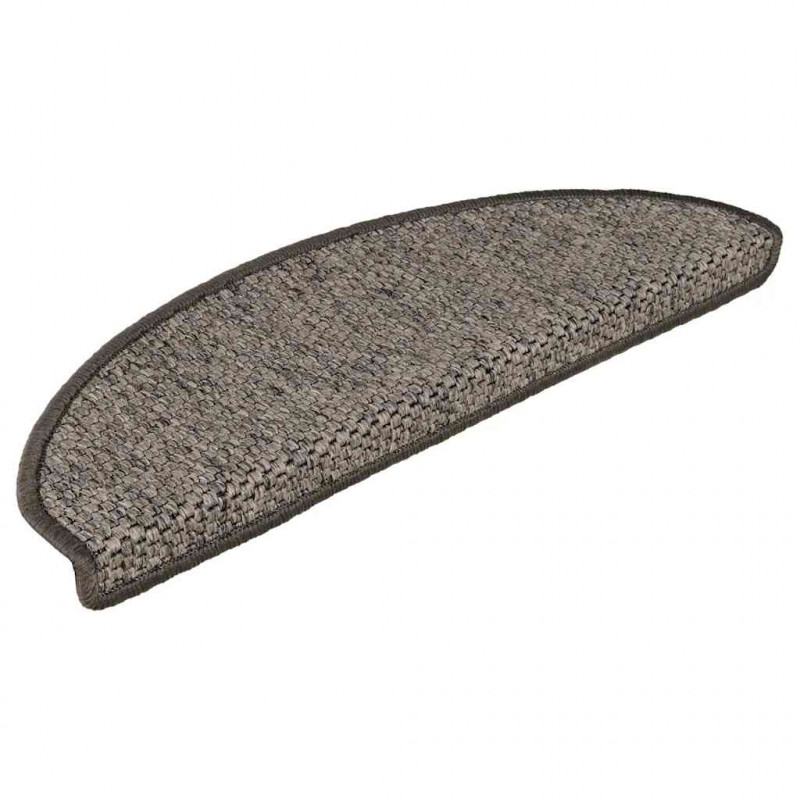 Maty na schody samoprzylepne sizal-look 30 szt. 65x21x4 cm