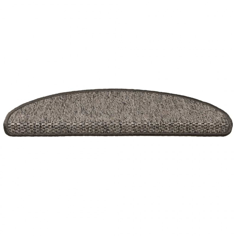 Maty na schody samoprzylepne sizal-look 30 szt. 65x21x4 cm