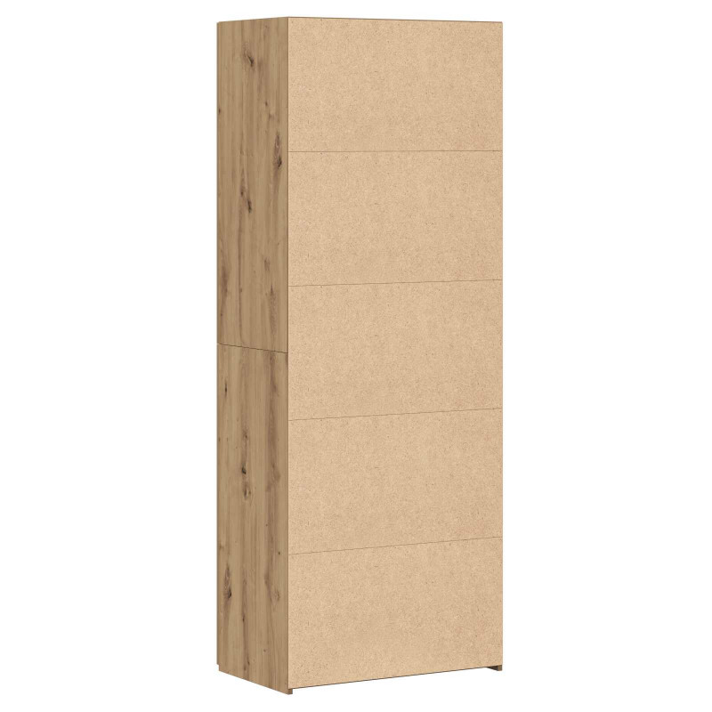 Highboard 2 pcs Dąb rzemieślniczy 70 x 42,5 x 185 cm