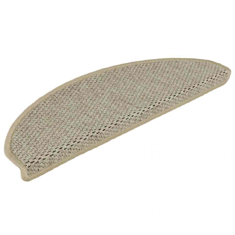 Maty na schody samoprzylepne sizal-look 30 szt. 65x21x4 cm