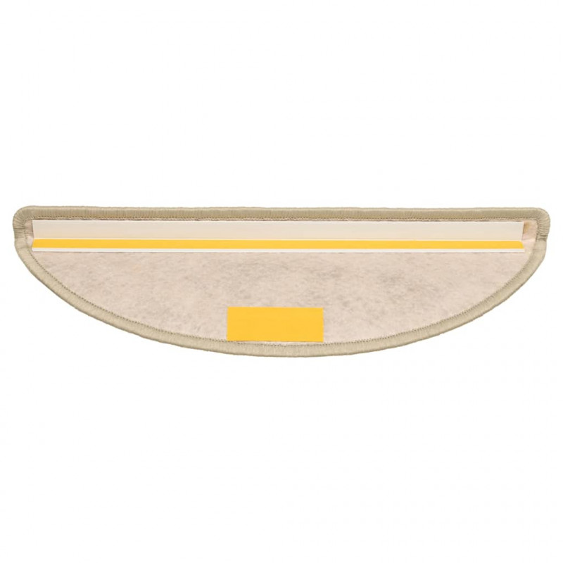 Maty na schody samoprzylepne sizal-look 30 szt. 65x21x4 cm