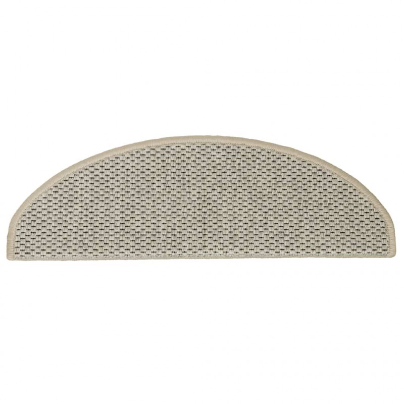 Maty na schody samoprzylepne sizal-look 30 szt. 65x21x4 cm