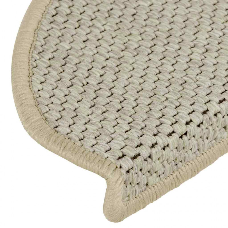 Maty na schody samoprzylepne sizal-look 30 szt. 65x21x4 cm
