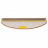 Maty na schody samoprzylepne Sisal-Look 30 szt. 65x21x4cm Sisal