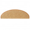 Maty na schody samoprzylepne Sisal-Look 30 szt. 65x21x4cm Sisal
