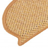 Maty na schody samoprzylepne Sisal-Look 30 szt. 65x21x4cm Sisal