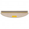 Maty na schody samoprzylepne sizal-look 30 szt. 65x21x4 cm