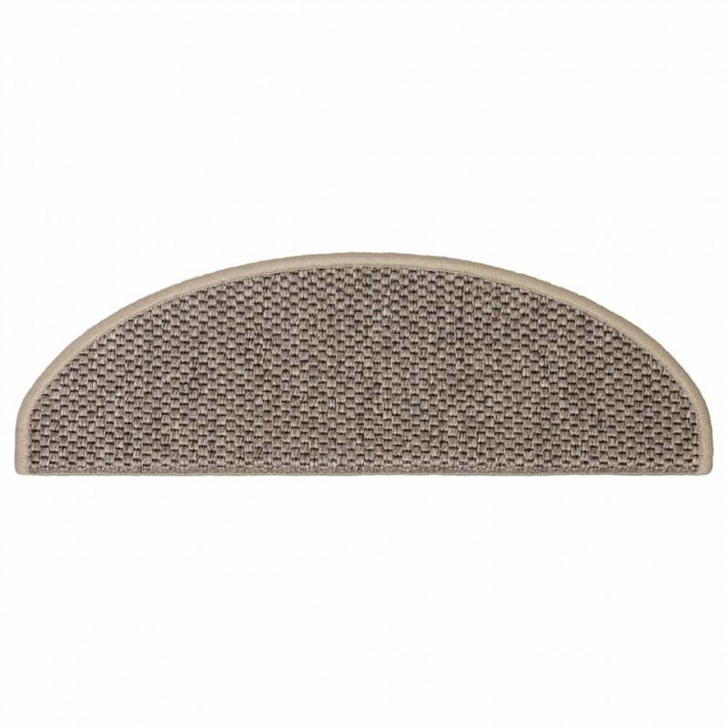 Maty na schody samoprzylepne sizal-look 30 szt. 65x21x4 cm