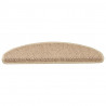 Maty na schody samoprzylepne sizal-look 30 szt. 65x21x4 cm