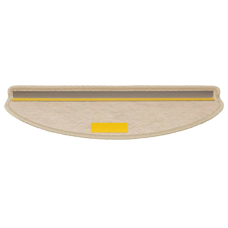 Maty na schody samoprzylepne sizal-look 30 szt. 65x21x4 cm