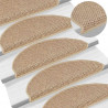 Maty na schody samoprzylepne sizal-look 30 szt. 65x21x4 cm