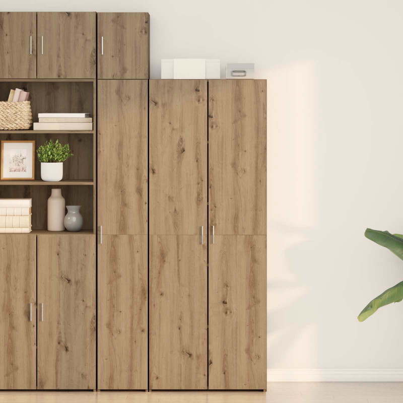 Highboard dąb artisan 70 x 42.5 x 185 cm