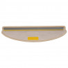 Maty na schody samoprzylepne sizal-look 30 szt. 65x21x4 cm