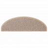 Maty na schody samoprzylepne sizal-look 30 szt. 65x21x4 cm