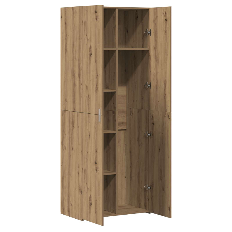 Highboard dąb artisan 70 x 42.5 x 185 cm
