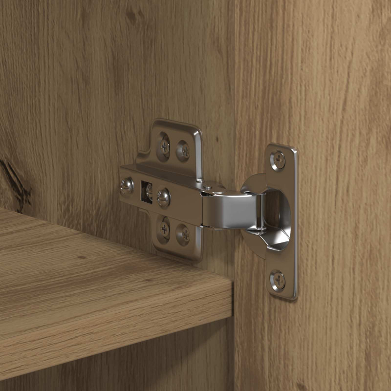 Highboard dąb artisan 70 x 42.5 x 185 cm