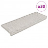 Maty na schody samoprzylepne Sisal-Look 30 szt. 65x21x4 cm