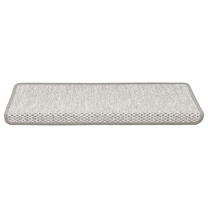 Maty na schody samoprzylepne Sisal-Look 30 szt. 65x21x4 cm