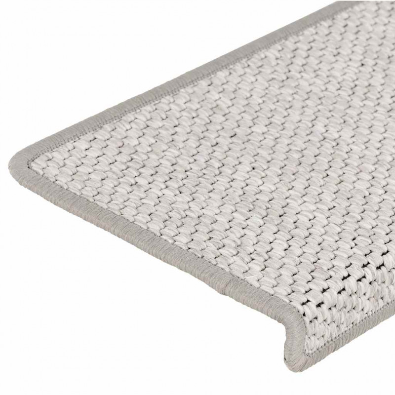 Maty na schody samoprzylepne Sisal-Look 30 szt. 65x21x4 cm