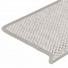 Maty na schody samoprzylepne Sisal-Look 30 szt. 65x21x4 cm