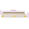 Maty na schody samoprzylepne Sisal-Look 30 szt. 65x21x4 cm