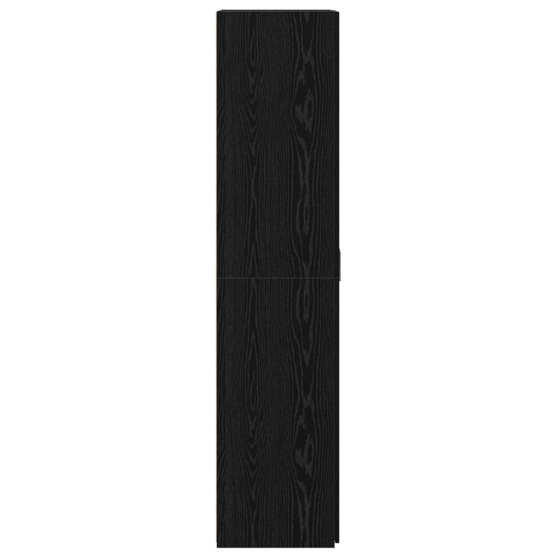 Highboard Czarny dąb 70 x 42.5 x 185 cm Materiał drewnopochodny