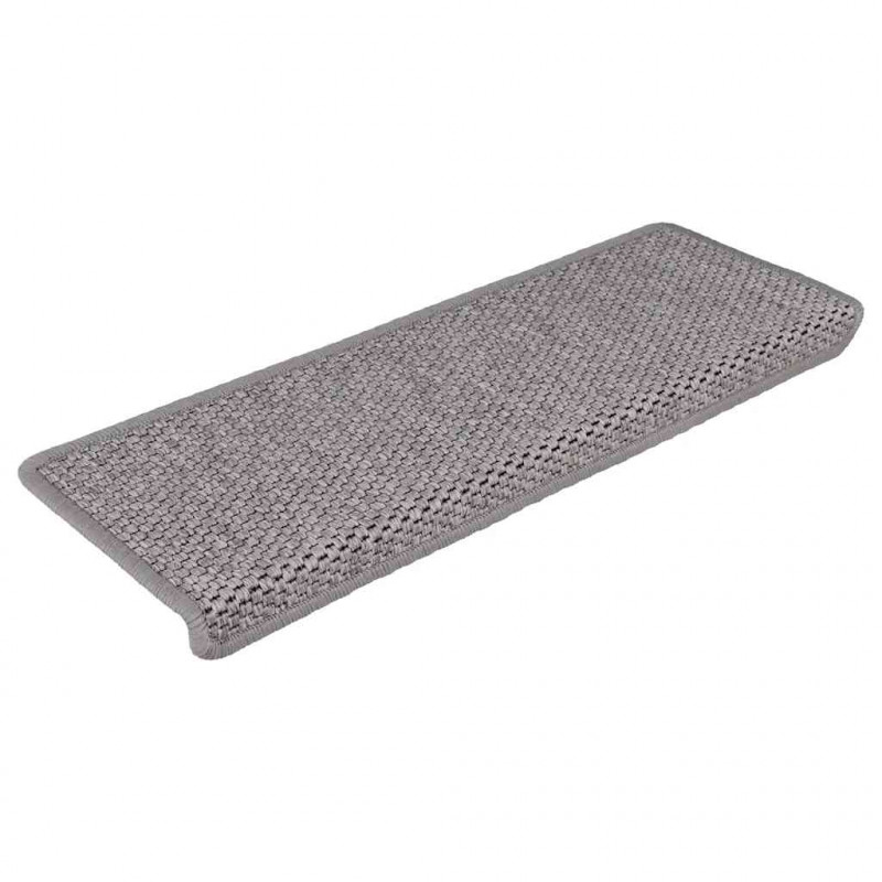 Maty na schody samoprzylepne sizal-look 30 szt. 65x21x4 cm