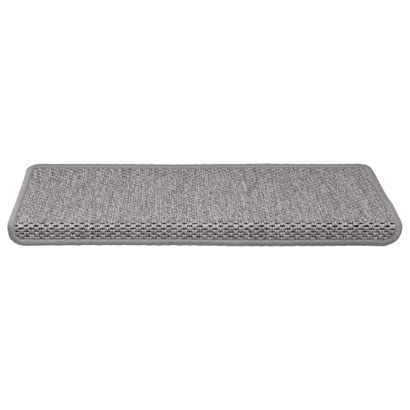 Maty na schody samoprzylepne sizal-look 30 szt. 65x21x4 cm