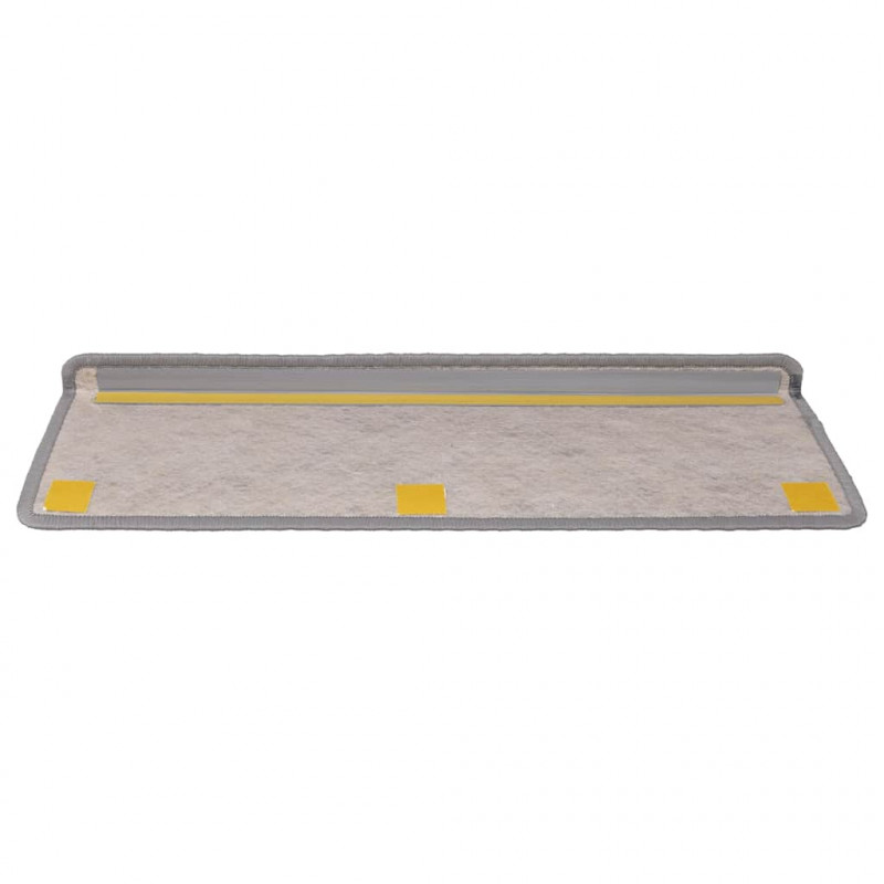 Maty na schody samoprzylepne sizal-look 30 szt. 65x21x4 cm