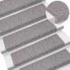 Maty na schody samoprzylepne sizal-look 30 szt. 65x21x4 cm