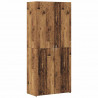 Highboard 2 pcs Stare drewno 80 x 42 x 185 cm