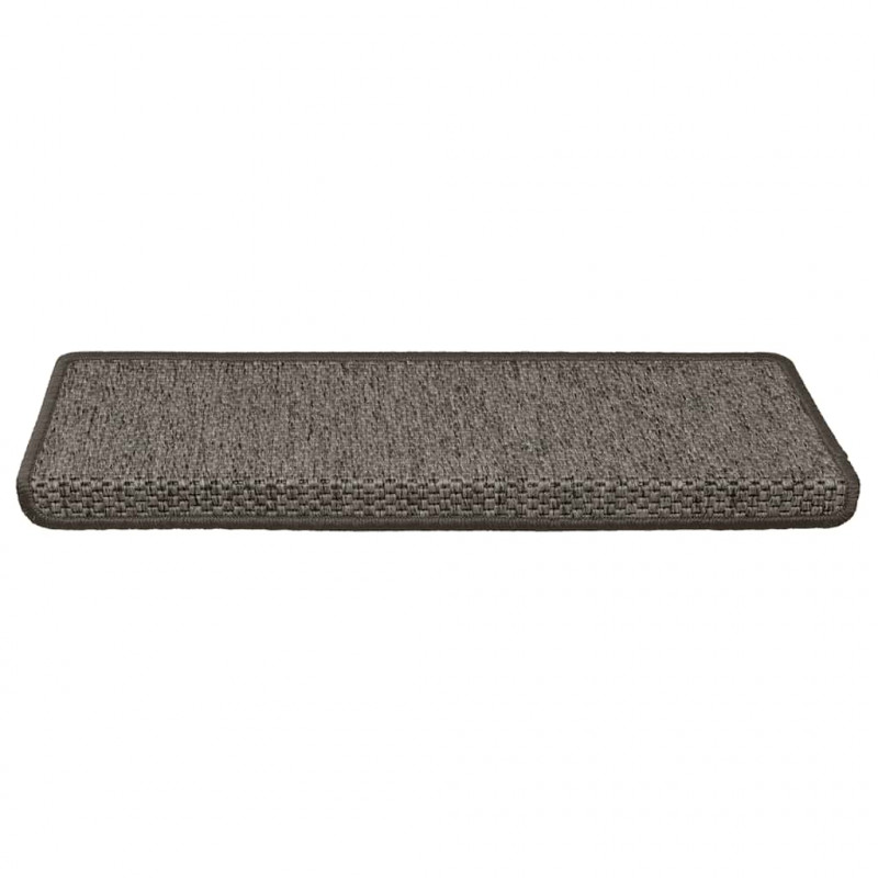 Maty na schody samoprzylepne Sisal-Look 30 szt. 65x21x4 cm