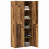 Highboard 2 pcs Stare drewno 80 x 42 x 185 cm