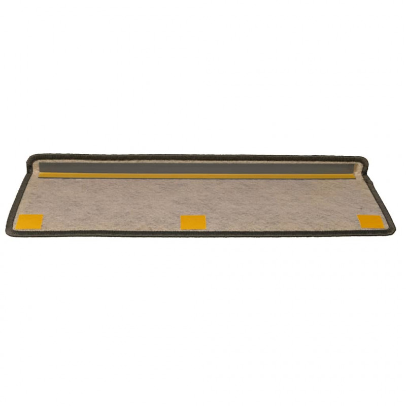 Maty na schody samoprzylepne Sisal-Look 30 szt. 65x21x4 cm