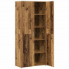 Highboard 2 pcs Stare drewno 80 x 42 x 185 cm