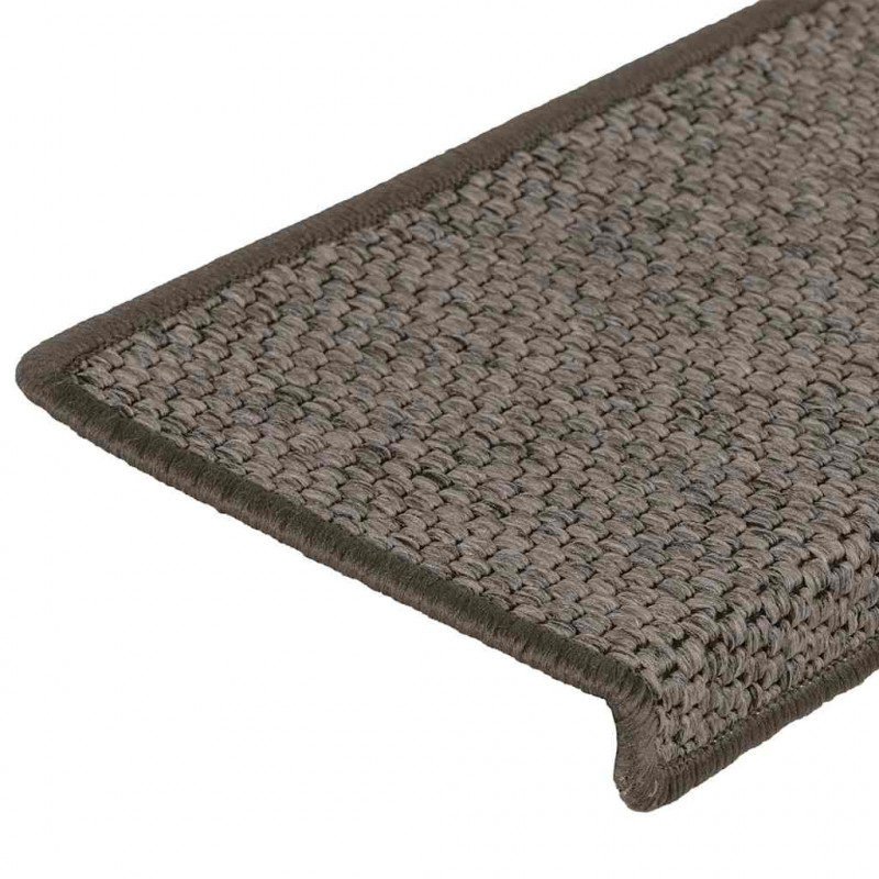 Maty na schody samoprzylepne Sisal-Look 30 szt. 65x21x4 cm