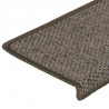 Maty na schody samoprzylepne Sisal-Look 30 szt. 65x21x4 cm